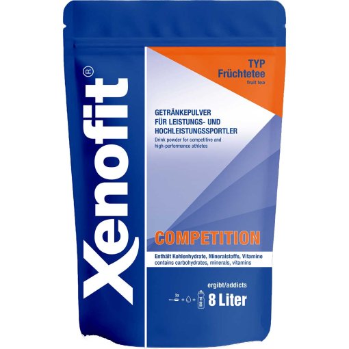 Image of Xenofit Competition Fruit Tea - Isotonic Carbohydrate Drink - 688g Stand-Up Pouch