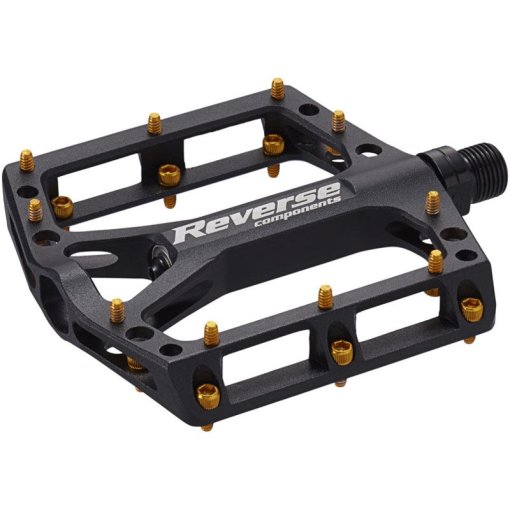 Immagine prodotto da Reverse Components Black ONE MTB Pedali Flat - black/gold