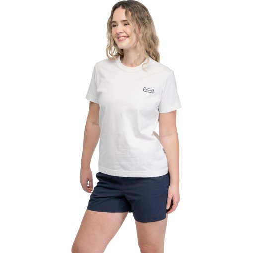 Foto de Bergans Logo Cotton Camiseta Mujer - arctic white