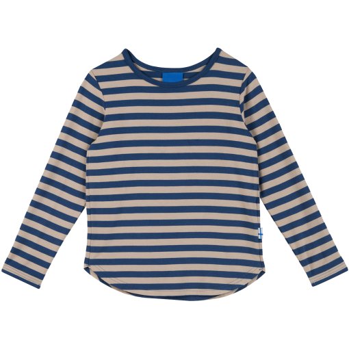 Foto de Finkid Camiseta de Manga Larga Niños - MERISILLI - denim/pebble