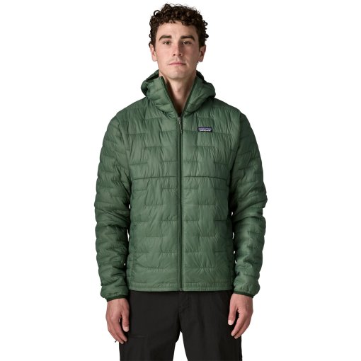 Slika izdelka Patagonia Micro Puff Moška jakna s kapuco - Canopy Green