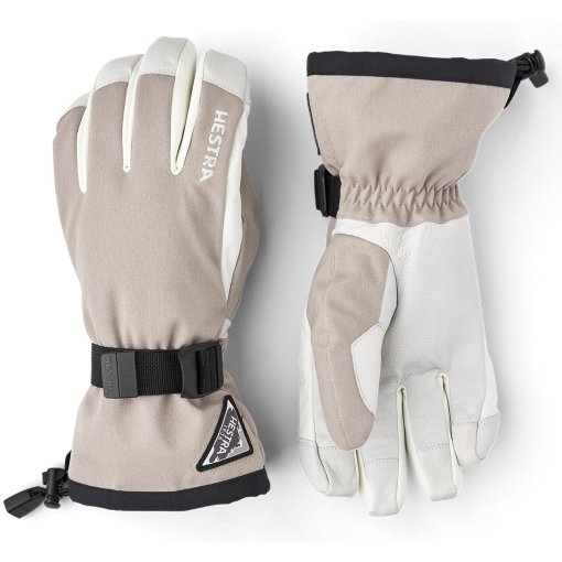 Foto de Hestra Guantes de Esquí de 5 Dedos - Powder Gauntlet - beige