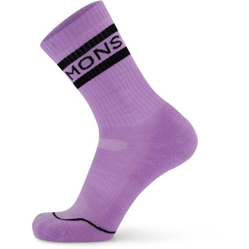 Productfoto van Mons Royale Signature Merino Crew Sokken - pastel purple