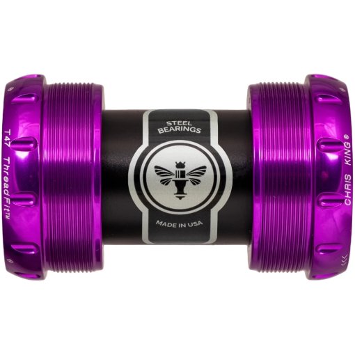 Picture of Chris King ThreadFit T47-30x Bottom Bracket - T47-68/73-30 - 3D violet