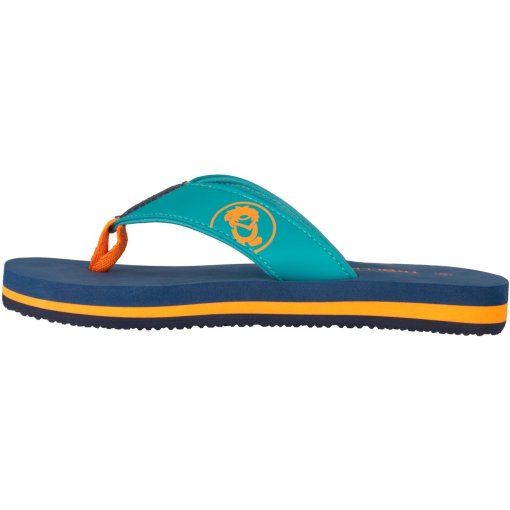 Photo produit de Trollkids Haukland Sandales de plage pour enfants - Madeira Blue/Lagoon Green/Sahara Sunset