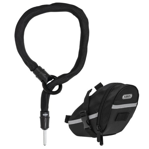 Foto de ABUS Ivytex Adaptor Chain ACH IVY 6KS + Bolsa ST5950 - 100cm - negro
