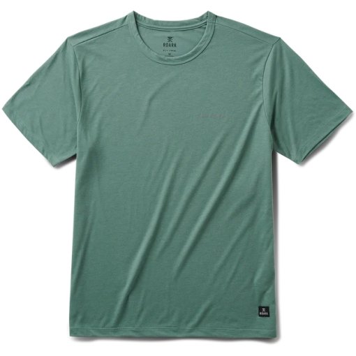 Photo produit de Roark Mathis Active T-shirt à manches courtes pour hommes - Slate Green