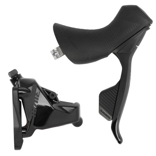 Billede af SRAM Rival eTap AXS HRD Skifte-bremsekontrol + hydraulisk skivebremse - Flat Mount - højre | bag | 2x12-speed - sort | 2000 mm - Tilbud