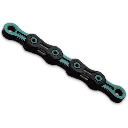 Foto de KMC DLC 11 Cadena - 11 Velocidades - negra/celeste