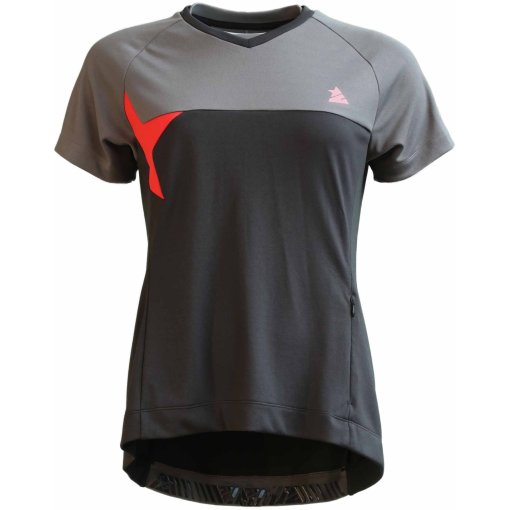Produktbild von Zimtstern Bulletz Kurzarm MTB-Trikot Damen - Pirate Black/Gun Metal