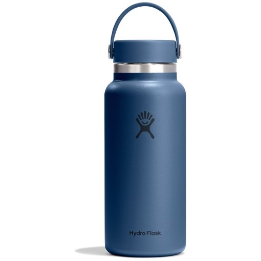 Zdjęcie: Hydro Flask 32oz Wide Mouth Butelka Izolowana + Flex Pokrywa - 946ml - Harbor Blue