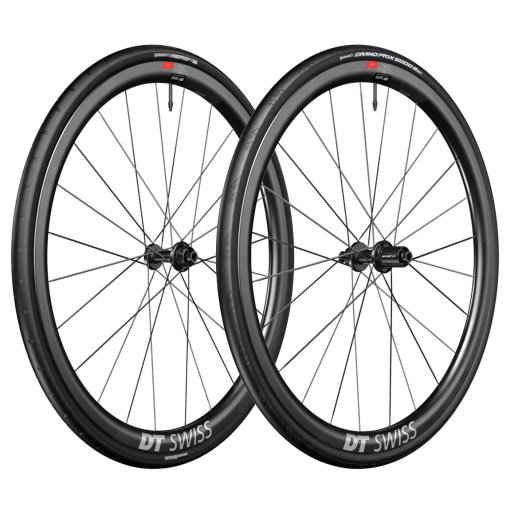 Immagine prodotto da DT Swiss | Continental Sistema a Ruota WTS - Set ERC 1100 DICUT 35 + Copertone Pieghevole Aero 111 / GP 5000 S - 28&quot; | 12x100/12x142mm