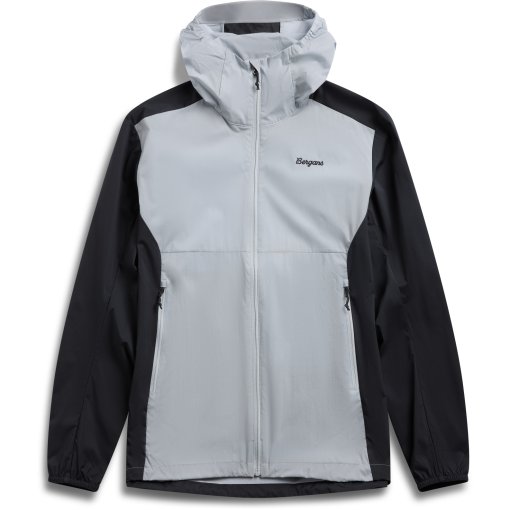 Productfoto van Bergans Rabot Windbreaker Jas Heren - pearl grey/dark shadow grey