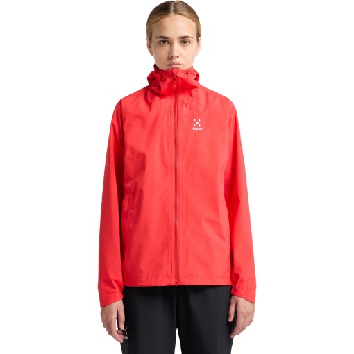 Produktbild von Haglöfs Korp Proof Jacke Damen - poppy red 5LI