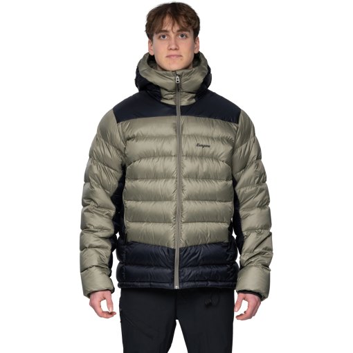 Foto de Bergans Plumífero Chaqueta Hombre - Vaagaa Allround - green mud/black