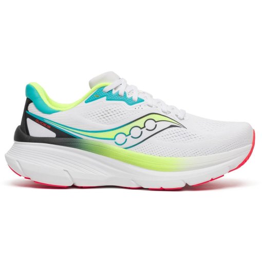 Picture of Saucony Guide 19 Running Shoes Men - white/citron