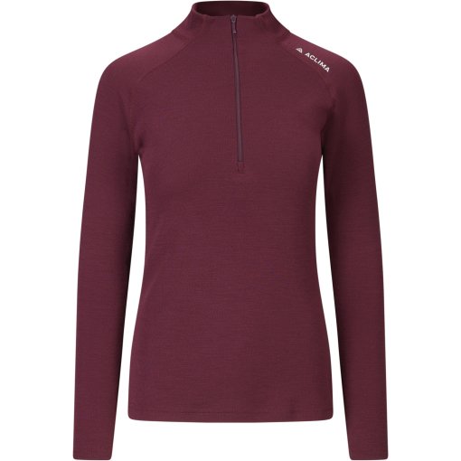 Produktbild von Aclima WarmWool Mockneck Langarmshirt Damen - fig