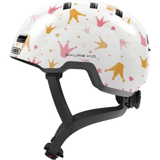 Photo produit de ABUS Skurb Kid Casque pour enfants - white crowns