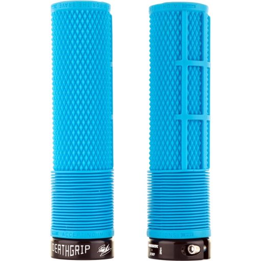 Produktbild von DMR Brendog Deathgrip Flangeless - Griffe - Dünn - Weich - cyan