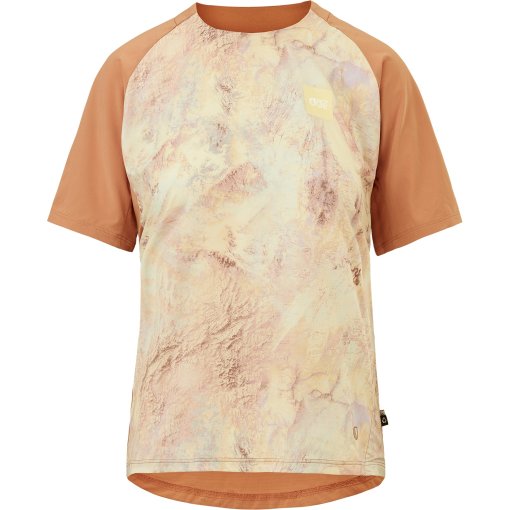 Foto de Picture Camiseta MTB Mujer - Ice Flow Printed Tech - Geology Cream