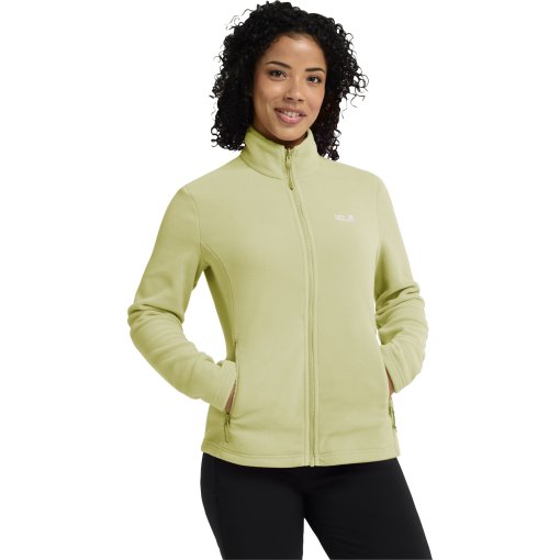 Photo produit de Jack Wolfskin Taunus 100 Full Zip Veste Femme - daisy