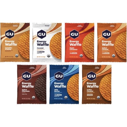 Photo produit de GU Energy Waffles - Gaufre au sirop de glucides - 30g