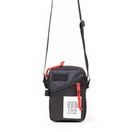 Photo produit de Topo Designs Sac à Bandoulière - Mini - 1L - Black/Grid