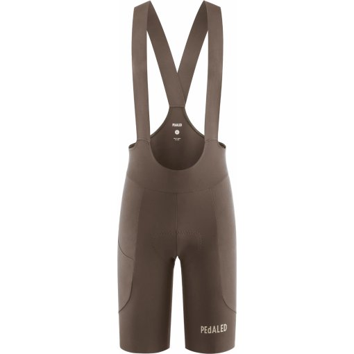 Image de PEdALED Cuissard à Bretelles Court Cycliste Homme - E. Lightweight - Brown