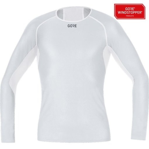 Foto de GOREWEAR Camiseta manga larga Hombre - GORE® WINDSTOPPER® Base Layer - light grey/blanco 9201
