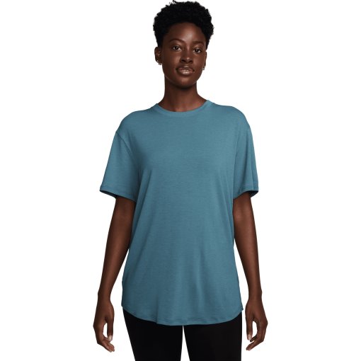 Foto de Nike Camiseta Mujer - One Relaxed Dri-FIT - smokey blue/black FN2814-006