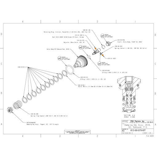 Immagine prodotto da FOX Steel Ball (Ø 0.0938) for Air Valves - 010-01-002-A