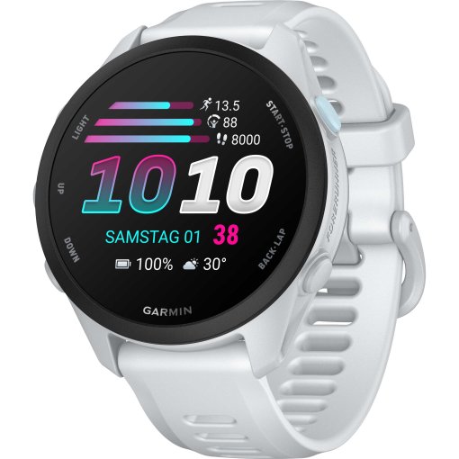 Produktbild von Garmin Forerunner 70 GPS Laufuhr - Steinweiss