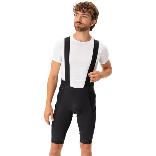 Foto de Vaude Culotte Corto con Tirantes Ciclismo Hombre - Kuro II - negro
