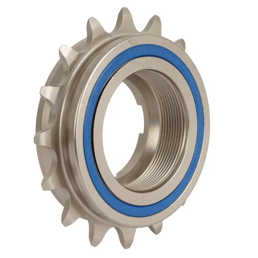 Photo produit de White Industries Pignon Libre - Singlespeed High Engagement - 17 Dents - Anneau de Verrouillage Noir