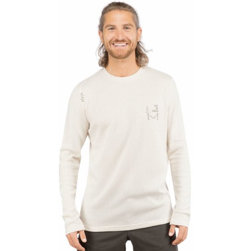 Photo produit de Chillaz T-Shirt Manches Longues Homme - Cuenca Out of Order - sand