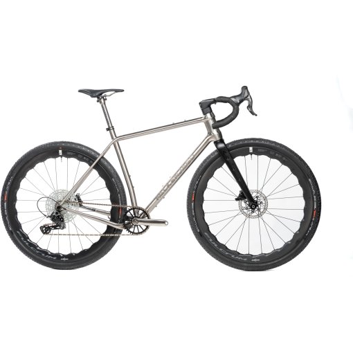 Productfoto van Falkenjagd ARISTOS R Trail Gravel - Ekar GT - Titanium gravelbike - 2026