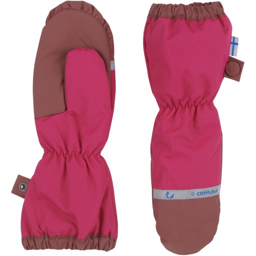 Photo produit de Finkid Mitaines Enfant - PAKKANEN - raspberry/sable