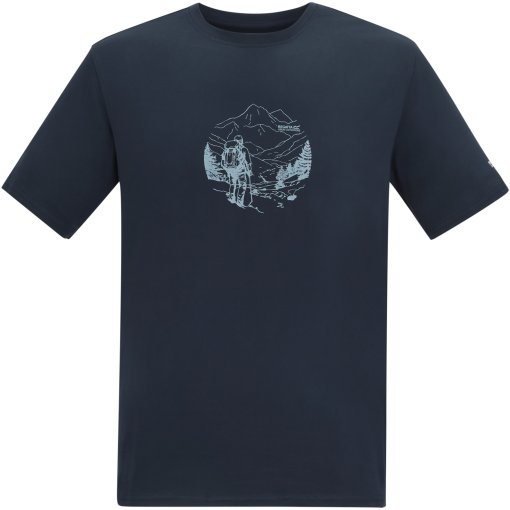 Picture of Regatta Fingal Stretch II T-Shirt Men - Navy 540