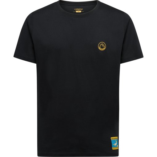 Produktbild von La Sportiva Climbing on the Moon T-Shirt Herren - Nero/Giallo