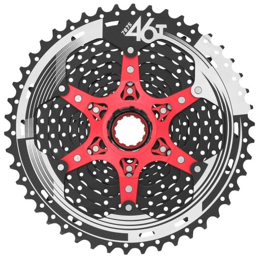 SunRace CSMX8 Cassette 11-speed - 11-46 - black chrome | BIKE24