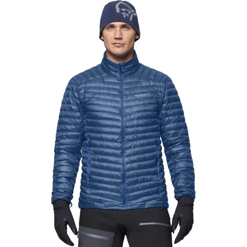 Foto de Norrona trollveggen down800 Super Light Chaqueta plumífero para hombre - Dark Blue