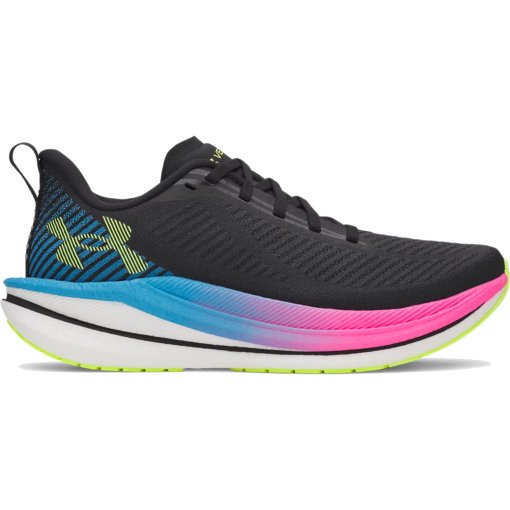 Produktbild von Under Armour UA Velociti SPD Laufschuhe Damen - Black/Capri/High Vis Yellow