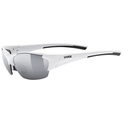 Foto de Uvex Gafas - blaze III - white black/litemirror silver + litemirror orange + clear