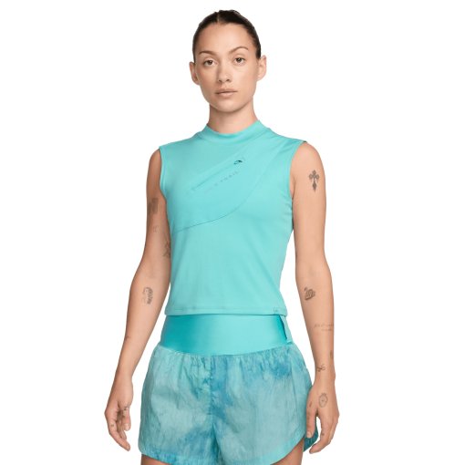 Foto de Nike Camiseta de Tirantes Mujer - Trail Dri-FIT - green frost/smokey blue FV6384-300
