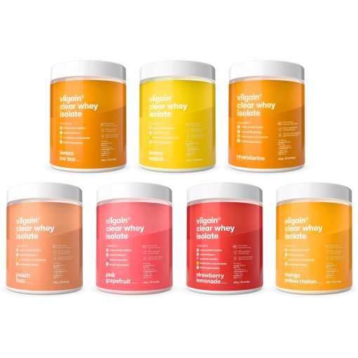 Productfoto van Vilgain Clear Whey Isolate - Proteïne-drankpoeder - 500g