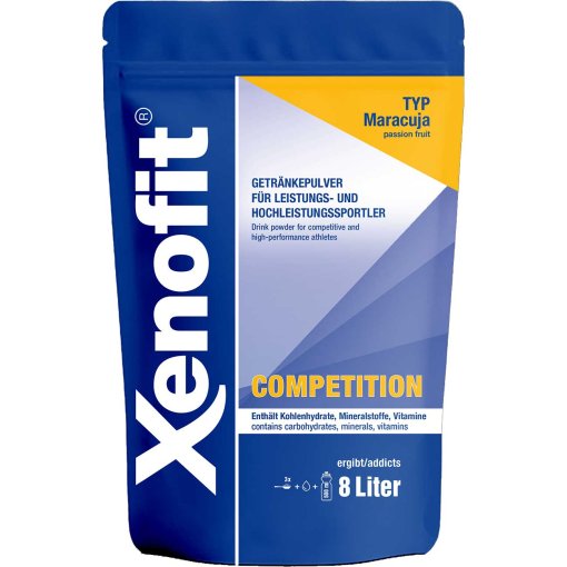 Image of Xenofit Competition Passion fruit - Isotonic Carbohydrate Drink - 672g Stand-Up Pouch
