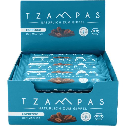 Immagine prodotto da TZAMPAS Barrita Energética BIO - Espresso - 16x40g