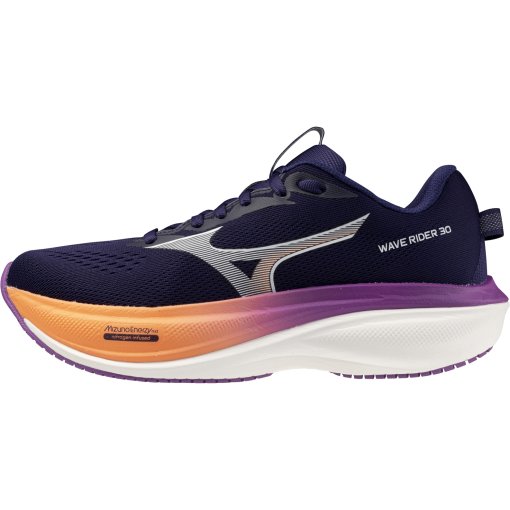 Picture of Mizuno Wave Rider 30 Running Shoes Women - Rhodonite/White/Firecracker