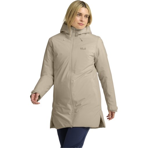 Produktbild von Jack Wolfskin Heidelstein 2 Isolierte Jacke Damen - oyster