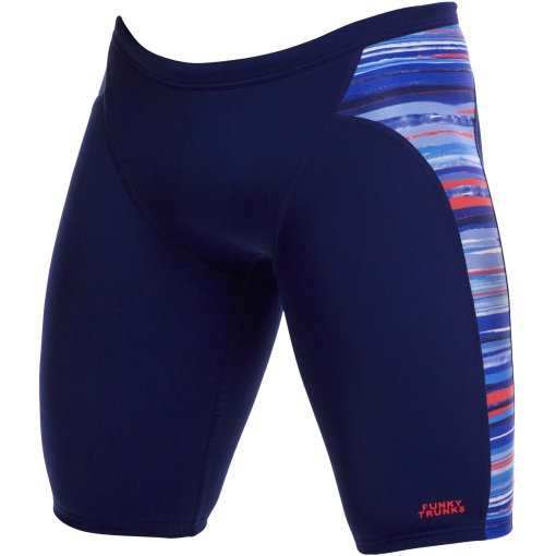 Produktbild von Funky Trunks Training Eco Jammers Badehose Herren - Lost Lines